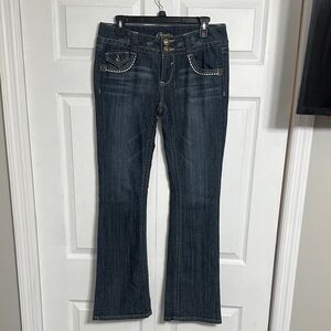 Candie's Dark Blue Boot Cut Jeans
